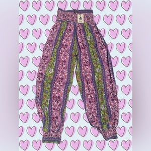 🌺 BOHO PINK PALAZZO PANT💕 brand new!